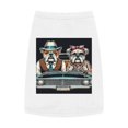 thumbnail image 2 of Wacky Pet Tank Top Bulldog old couple t shirt, 2 of 11