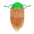 thumbnail image 1 of Disfraz decorativo para fiesta de barba de San Patricio Yuyangstore Cubierta de cara de barba larga, 1 of 5