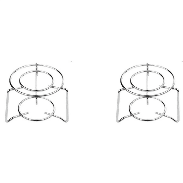 2X Mini Tabletop Gas Burner Stand Butane Gas Stove Rack for Camping