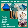 thumbnail image 3 of 1 Gallon Epoxy Resin and Hardener Kit Crystal Clear for Jewelry DIY Art Crafts Casting Coating Wood Resin, 3 of 7