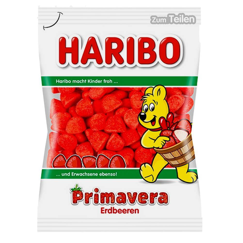 7,05 oz HARIBO Sour Snup Strawberry 200 g 