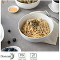 thumbnail image 6 of Gragaskl Salad Bowls, Large Pho Bowls, 8" White Centerpiece Bowls for Nut, Pasta, Soup, Side Dishes, Ramen, Fruit, Kitchen Decor, Microwave & Dishwasher Safe, 56 Ounce, 6 of 7