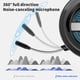 thumbnail image 4 of ¡Precios Bajos!, Auriculares con cable montados en la cabeza con interfaz USB, iluminación genial y auriculares con efectos de sonido estéreo 7.1, auriculares pesados Akmoler, 4 of 7