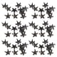 thumbnail image 2 of PERNOS DE 10 MM PARA ROPA, REMACHES DE Estrella de 10 mm 200 piezas de Remaches de Estrella Clavos de Garra de Estrella de 5 Puntas Bolsas de Bricolaje Sombreros 200 piezas de, 2 of 7