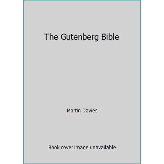 Pre-Owned The Gutenberg Bible (Hardcover) 0712304924 9780712304924