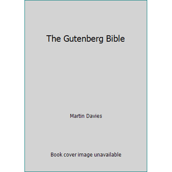 Pre-Owned The Gutenberg Bible (Hardcover) 0712304924 9780712304924