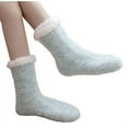 thumbnail image 6 of UAMVSH Slipper Socks for Women Winter Warm Fleece Lined Socks Christmas Cozy Soft Thick Fuzzy Socks, 6 of 6