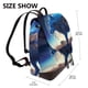 thumbnail image 2 of Easygdp Moonlit Blue Wolf Mochila de Cuero para Mujeres, Bolso de Hombro, Bolsos de Mano de Moda para Trabajo y Viajes, 2 of 4