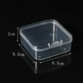 thumbnail image 1 of suxuMhao Storage Box, 20-Pack Clear Square Plastic Boxes, Plastic Storage Bins with Lids, Clear Plastic Containers, Parts Storage Box, Small Plastic Tote for Organizing, 6.5×6.5×2CM​, 1 of 5