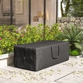 thumbnail image 2 of Outsunny Sac de Rangement pour Coussins de Patio 840L, Noir, 2 of 10