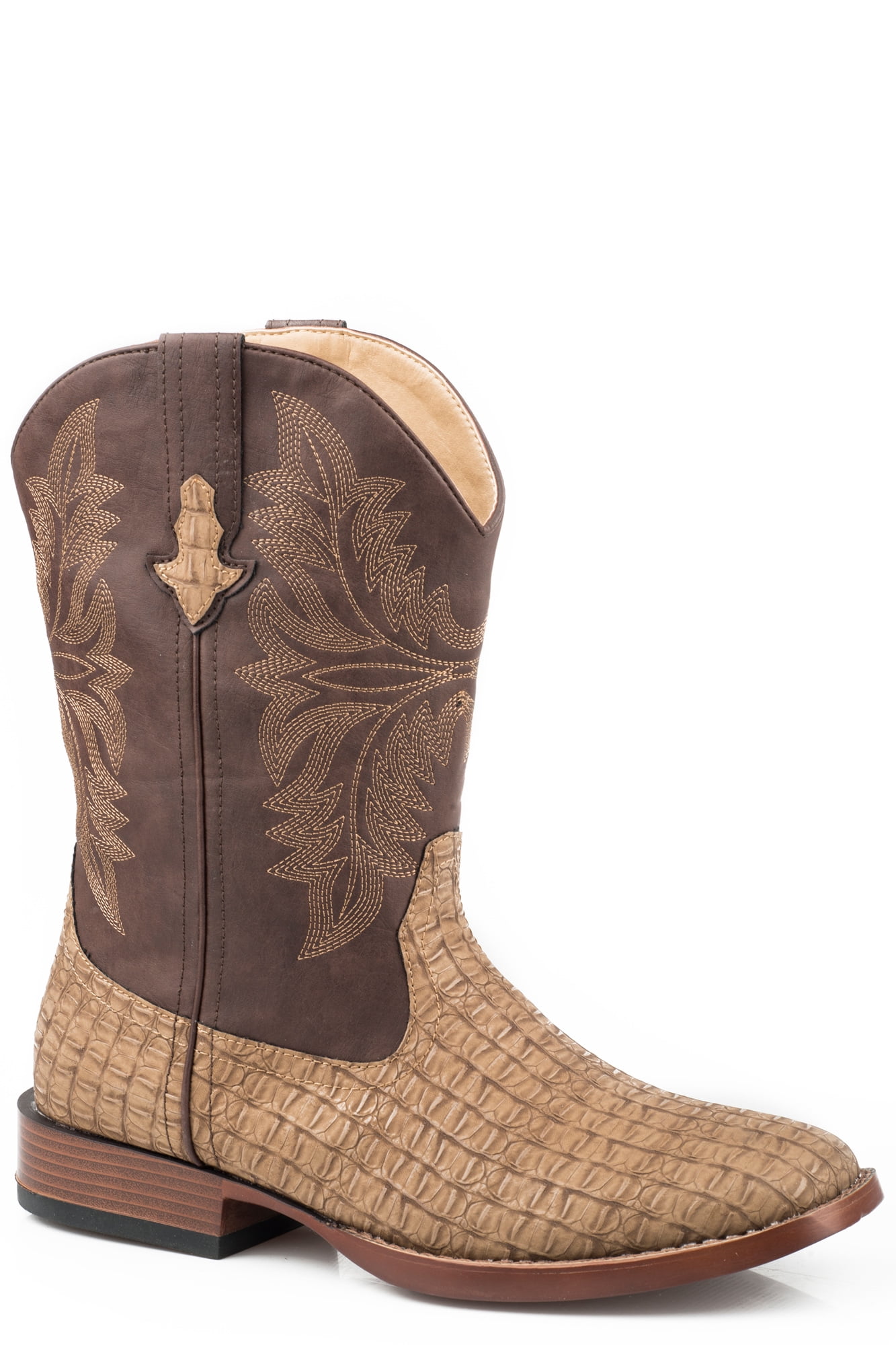 taupe cowboy boots