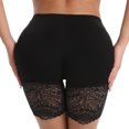 thumbnail image 5 of XIAONU Women's Lace Safety Shorts Stretch Fit Casual Bottoms, 5 of 6