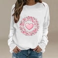 thumbnail image 2 of SBYOJLPB Breast Cancer Awareness Long Sleeve T-Shirt for Women Round Neck Inspirational Tee Shirts Tops, 2 of 6