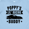 thumbnail image 4 of Inktastic Poppy's Lil' Racing Buddy with Car Silhouette Boys or Girls Baby T-Shirt, 4 of 5