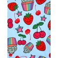 thumbnail image 2 of WIBACKER 3-12Y Kids Girls Summer Pajamas Set Toddler and Little Girl Short Sleeve Top and Shorts 2 Piece Pjs Strawberry Sleepwear, 2 of 11