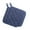 navy blue, variant on Kitchen Pot Holders Set,2pcs Kitchen Heat Resistant Cotton Potholder Sets,Kitchen Terry Potholder Mats Hot Pads Terry Cloth Trivet for Cooking and Baking Oven Pan