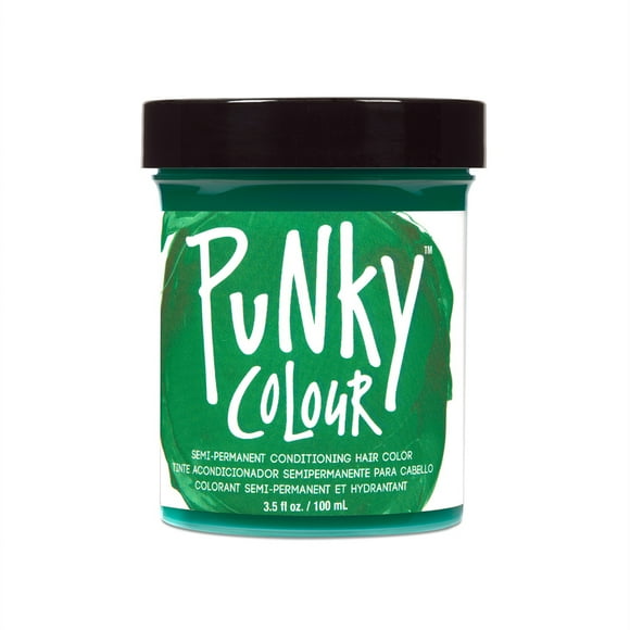 JEROME RUSSELL Punky Color Semi-Permanent Conditioning Hair Color - Alpine Green