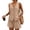 Z001_Khaki, variant on 2 Piece Outfits for Women Summer Bussiness Linen Sets Sleeveless V Neck Vest Button Waistcoat and Pockets Shorts