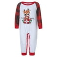 thumbnail image 6 of Meihuid 2023 Family Christmas Pjs Matching Sets Christmas Pajamas Long Sleeve Pj 2 Piece Set Festival Party Sleepwear, 6 of 9