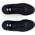 thumbnail image 3 of Under Armour Boys' Grade School UA Charged Pursuit 3 Running Shoes Black/Black/Black - 3024987-002, 3 of 5