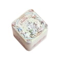 thumbnail image 2 of Conejito lulu conejo relieve tridimensional caja cuadrada pequeña caja de dulces caja de hierro creativa caramelo boda polvo, 2 of 4