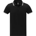 thumbnail image 1 of Elevate - Polo Amarago de Manga Corta para Hombre (Negro Sólido), 1 of 4