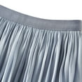 thumbnail image 5 of Sngxgn Skirts Basic Casual Versatile Stretchy High Waist Ribbed Mini Skirt(Light Blue,One Size), 5 of 7