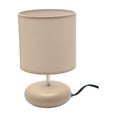 thumbnail image 1 of Ceramic Table Lamp With Shade Halo Sand, 1 of 3