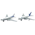 thumbnail image 1 of 2Pcs Mini Simulation 777 A380 Pull Back Aircraft Airplane Model Collectible Toy, 1 of 6