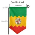 thumbnail image 3 of Los Angeles California Flag Garden Flag Double Sided Flags with Vivid Color for Yard Lawn Garden Decor 12.5 x18 Inch Sharp Corner, 3 of 7