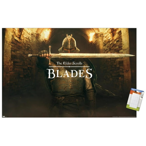 The Elder Scrolls: Blades - Key Art Wall Poster, 14.725" x 22.375"