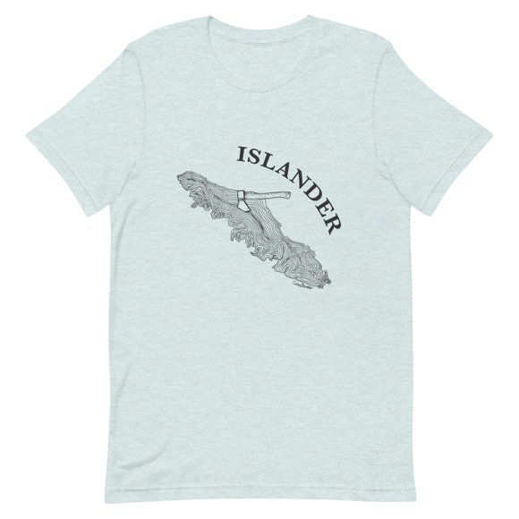 ISLANDER Hache en Souche - t-shirt Unisexe