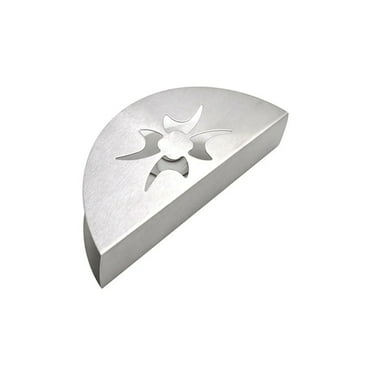 Acdanc Napkin Holder for Table,Fan-Shaped Creative Paper Towel Holder,Rust-Resistant and Stylish Design Napkin Holder