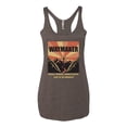 thumbnail image 3 of WAYMAKER Miracle Worker Promise Keeper Inspirational/Christian Tri-Blend Racerback Tank Top, Brown, Small, 3 of 5