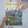 thumbnail image 3 of Rocky Mountain National Park, Mountain and Marsh Scene (1000 Piece Puzzle, Size 19x27, Challenging Jigsaw Puzzle for Adults and Family, Made in USA), 3 of 4