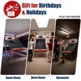 thumbnail image 6 of Electronic Basketball Arcade 2 Player, SHINPT Foldable Indoor Game for Kids Adults, Dual Shot Basketball Arcade Game with 8 Modes, Electronic Scoreboard, Hoop, 6 Balls & Air Pump Included, 6 of 9