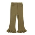 thumbnail image 2 of Esaierr Kids Toddler Girls Flare Leggings 1-10Y Little Girl Fashion Flare Underpants Baby Bell Bottom Trousers Kids High Waist Bottoms, 2 of 7