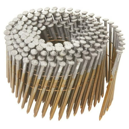 

3 Wire Coil Framing Nails 16 deg Smooth Shank - Pack of 2400