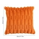 thumbnail image 3 of Funda de Almohada de Terciopelo de 45X45 Cm - Funda de Cojín de Franela de Invierno, Funda de Almohada Decorativa de Punto Suave En Verde, Café, Naranja y Marrón., 3 of 6