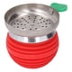 thumbnail image 5 of Cuenco para cachimba de silicona, cuenco redondo portátil resistente al calor de manzana, accesorios para cachimba con protector contra el viento, 5 of 5