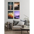 thumbnail image 2 of Awkward Styles Motivational Poster Inspirational Quotes A Dream Your Should Be Launching Set of 4 Posters Inspiring Views Wall Home & Office Art, 2 of 3