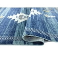 thumbnail image 4 of Abani Porto Collection Area Rug Mid Century Modern Bedroom Living Room Decor Floor Rug 5 x 8 Blue, 4 of 5