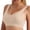 Beige, variant on Sngxgn Sports Bras for Women Medium Support Padded Bra Seamless Women's Sports Wireless Bra(Grey,XL)