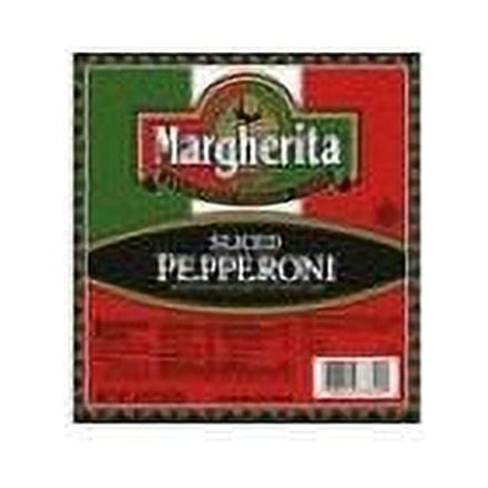Armour Eckrich High Performance 9-11 Sliced Margherita Pepperoni, 12.5 Pound - 2 per case.