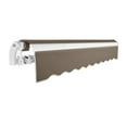 thumbnail image 3 of Awntech 10 Ft Maui Manual Heavy Duty Patio Retractable Awning (120in x 9.25in x 96in), Taupe, 3 of 9