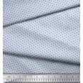 thumbnail image 2 of Soimoi Polyester Crepe Fabric Dot & Floral Small Printed Fabric 1 Yard 42 Inch Wide, 2 of 3