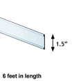 thumbnail image 2 of 1.5"H Clear C-Channel. 6-Foot Length, 10-Pack, 2 of 2