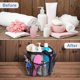 thumbnail image 5 of Carrito de ducha de malla portátil para dormitorio universitario con 8 bolsillos, carrito de ducha colgante de gran capacidad, bolsa de ducha de secado rápido para baño JAMW Sencillez, 5 of 5