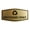 Brushed Gold, variant on Fancy Recycling Only Sign (Navy Blue / White) - Small