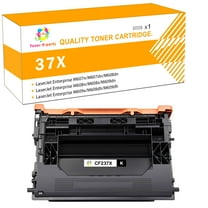 Toner H-Party 1-Pack Compatible 37X 37A Toner Cartridge for HP CF237X CF237A LaserJet Enterprise MFP M632h M632fht M631z M633fh M631dn Flow MFP M631h M632z M633z Black